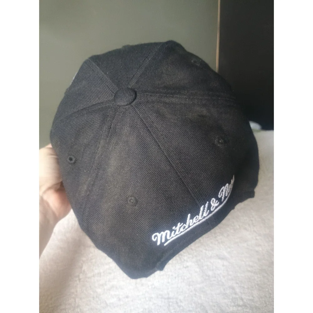 Mitchell & Ness Los Angeles Clippers Snapback Hat 2013 NBA Black Vintage Cap